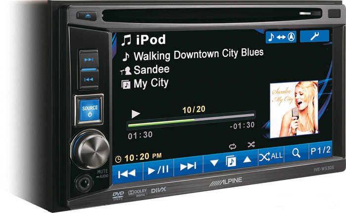  ��������� Alpine IVE-W530E