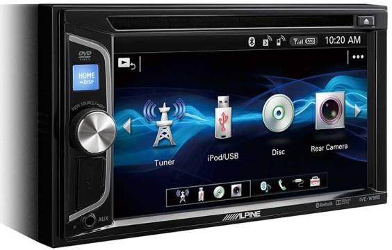 ��������� Alpine IVE-W560BT-R