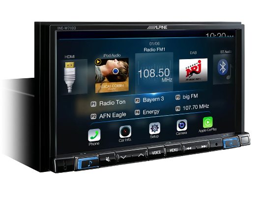  ��������� Alpine INE-W710DC