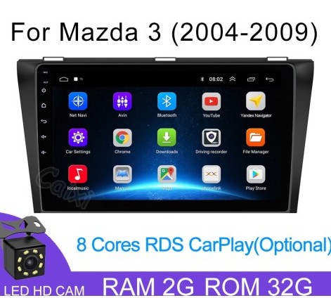  ��������� Android 2G-32G Mazda 3 2004-2009