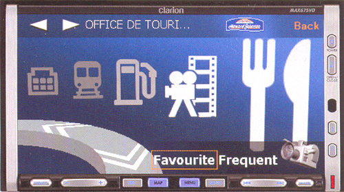  ��������� Clarion MAX675VDII