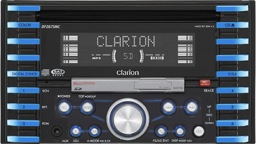  ��������� Clarion DFZ675MC