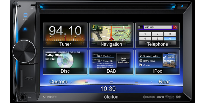  ��������� Clarion NX502ETRK