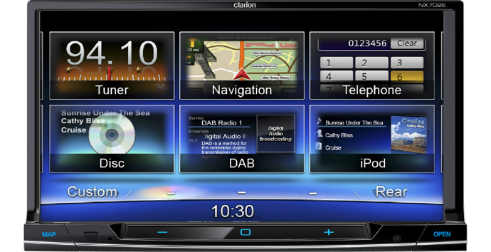  ��������� Clarion NX702E