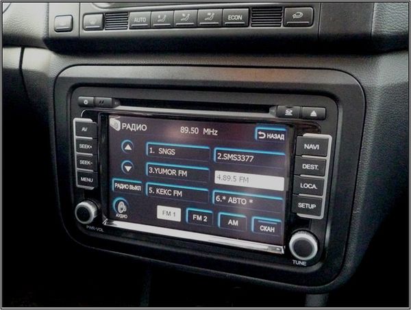  ��������� FlyAudio 75007C14 - SKODA 