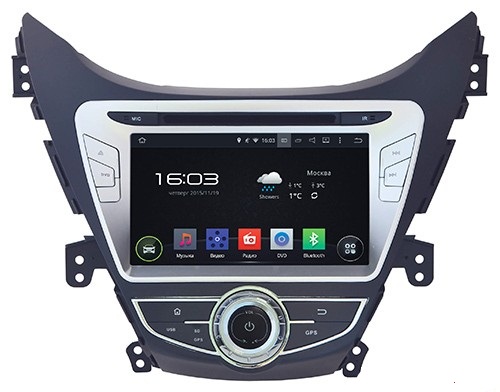 Hyundai Elantra 2013+ ��������� INCAR AHR-2464