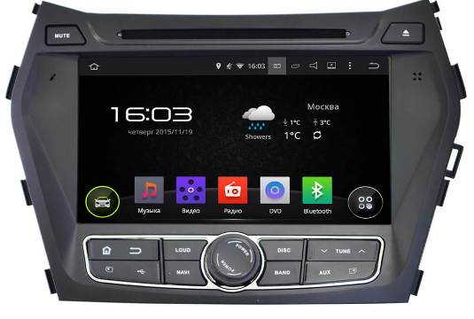 Hyundai Grand Santa Fe 2015+ ��������� INCAR AHR-2483