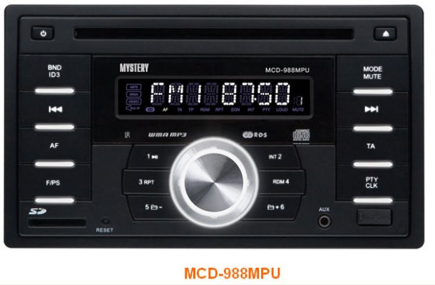  ��������� Mystery MCD-988MPU