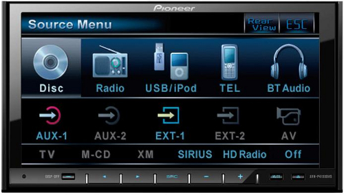  ��������� Pioneer AVH-P4100DVD