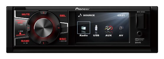  ��������� Pioneer MVH-580AV