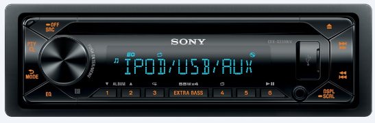  ��������� Sony CDX-G3300UV