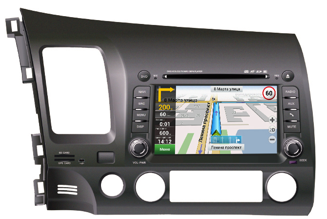  ��������� Velas V-HCIVG Honda Civic 4D (2005-2011)